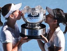 谢淑薇本届澳网拿下双冠，女双世界排名升至第二