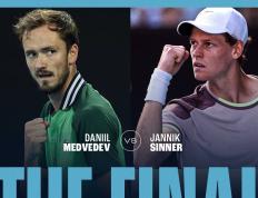 梅德韦杰夫能否阻止辛纳在澳网决战中的势头?