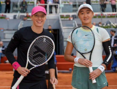 168网球直播：WTA1000马德里站!王曦雨0-2不敌斯瓦泰克，止步第二轮！