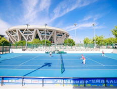 168网球直播：“天天有网球”中国体育彩票杯百团擂台大赛于国家网球中心正式开赛！