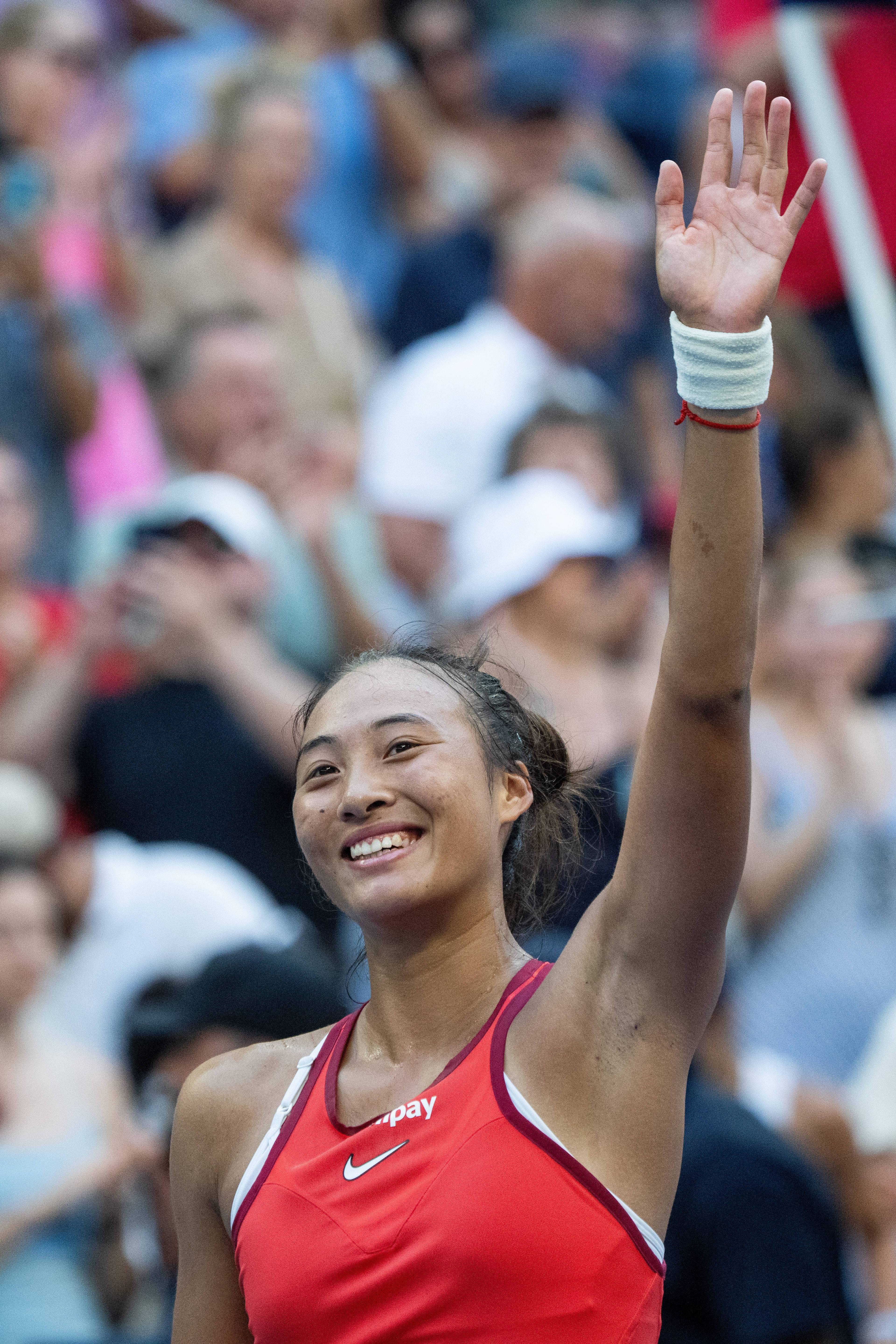（体育）网球——美网：郑钦文晋级女单八强
