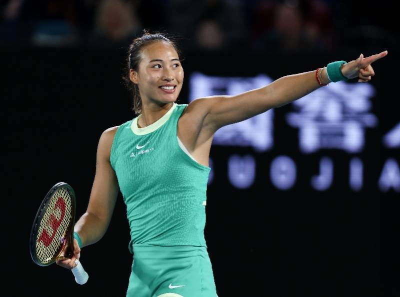 郑钦文逆转晋级澳网女单四强，中国金花迎来第二位TOP10