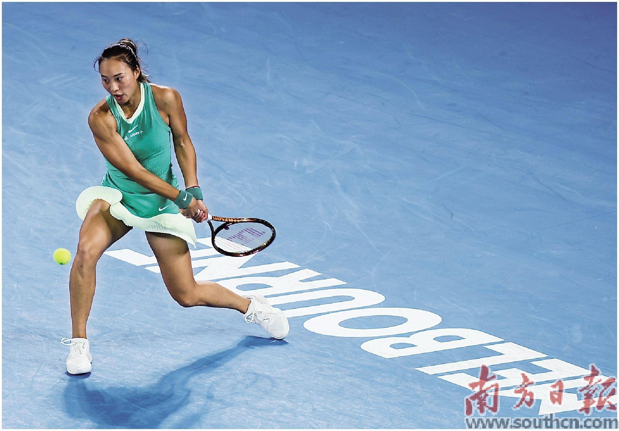 郑钦文挺进澳网女单决赛